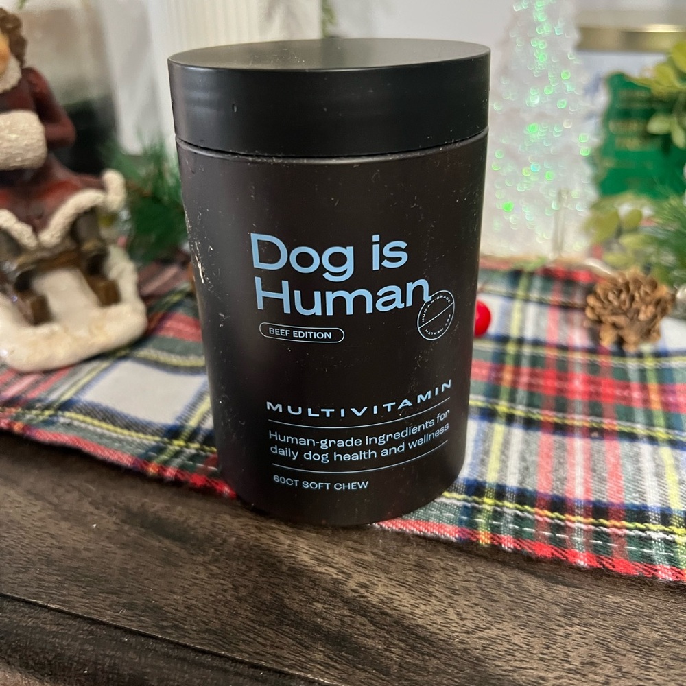 Multivitamin Dog is Human- for Dogs - Black